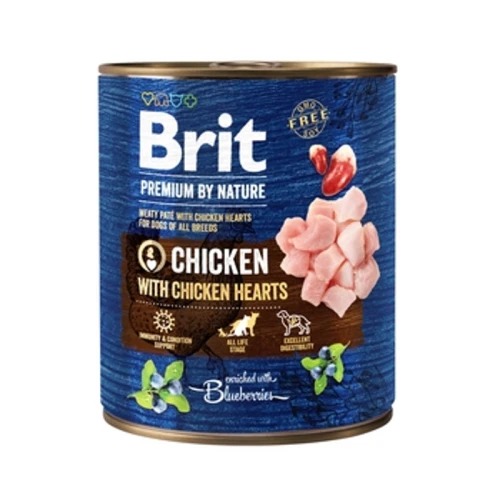 Brit Premium by Nature, kurczak z sercami, 800 g 1775828127643-nx64od.png