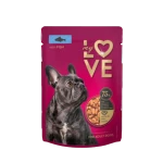 My Love pełnoporcjowa karma w saszetkach dla dorosłych psów z rybą 100g