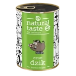Dolina Noteci Natural Taste Karma dla psa Dziki Dzik 800g