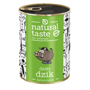 Dolina Noteci Natural Taste Karma dla psa Dziki Dzik 800g