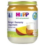 HiPP Mango i banany z jogurtem BIO, po 6. m-cu, 160 g