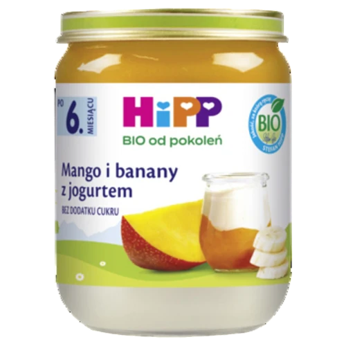HiPP Mango i banany z jogurtem BIO, po 6. m-cu, 160 g image-editor%2Fzip-import%2F1776698382077-1673-78c9caefc941.png