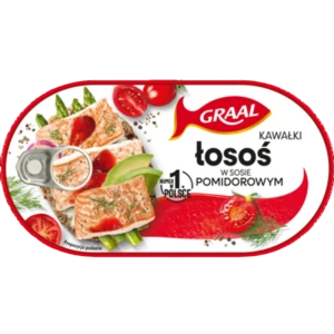 GRAAL Łosoś w sosie pomidorowym 170g