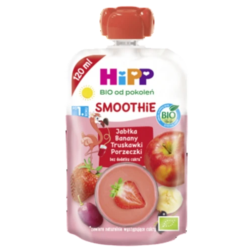 HiPP SMOOTHIE Jabłka-Banany-Truskawki-Porzeczki BIO, po 1. roku, 120 ml image-editor%2Fzip-import%2F1776698382077-1693-dbb1bcfaca48.png