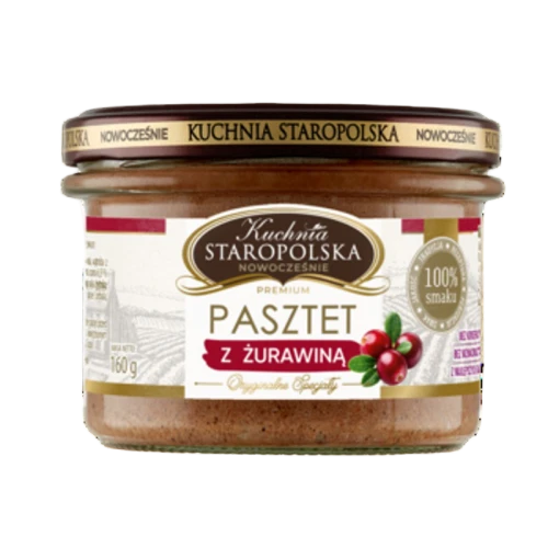 Kuchnia Staropolska Pasztet z żurawiną 160g image-editor%2Fzip-import%2F1776698382077-1694-27da8493893e.png