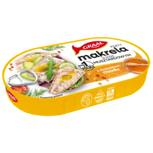 Filety z makreli w sosie musztardowo - miodowym Graal 170g image-editor%2Fzip-import%2F1776698382077-1699-a869716d52e7.png