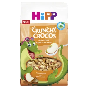 HiPP BIO Crunchy Musli Chrupiące Krokodyle, Jabłko-Cynamon, 300 g