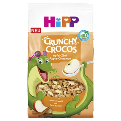 HiPP BIO Crunchy Musli Chrupiące Krokodyle, Jabłko-Cynamon, 300 g image-editor%2Fzip-import%2F1776698382077-1704-4fde443eae29.png