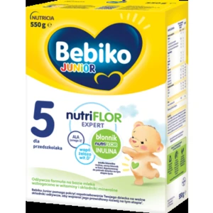 Bebiko Junior 5 Odżywcza formuła na bazie mleka dla przedszkolaka 550 g