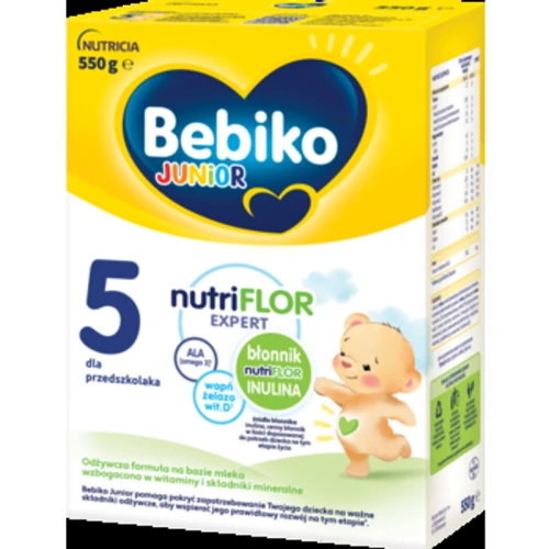 Bebiko Junior 5 Odżywcza formuła na bazie mleka dla przedszkolaka 550 g 1775828332108-887jg.png