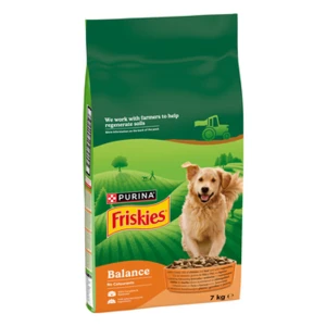 Friskies® Balance z kurczakiem i wołowiną z warzywami 7 kg