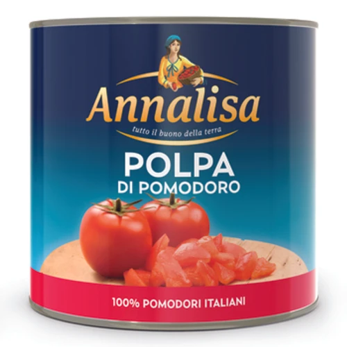 Pulpa Pomidorowa, krojone pomidory 2,5kg Annalisa 1775828427864-9z1pfg.png