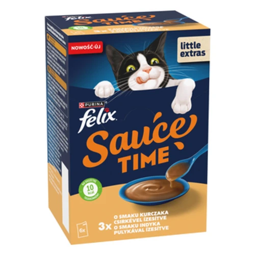 FELIX Sauce Time Kurczak i Indyk 6 x 40 g 1775828450682-4vrjah.png