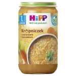 HiPP Krupniczek z warzywami i kurczakiem BIO, 250 g