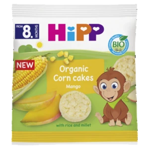 HiPP Wafelki kukurydziane mango BIO, 23 g