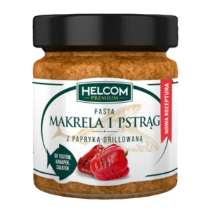 Pasta makrela i pstrąg z papryką grillowaną 180 g HELCOM PREMIUM