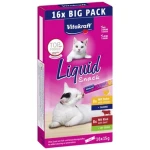 Vitakraft Cat Liquid Snack kurczak i wołowina 16x15g