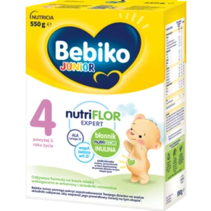 Bebiko Junior 4 Odżywcza formuła na bazie mleka dla małych dzieci powyżej 2. roku życia 550 g