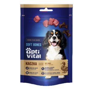 OptiVital- miękkie kosteczki z kaczką 90g