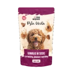 Pan Mięsko Psia Uczta Kawałki w sosie z przepiórką, jeleniem i wątróbką 150 g