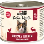 Pan Mięsko Kocia Uczta Kurczak z jeleniem 200 g