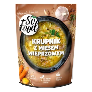 So Food Zupa krupnik z mięsem wieprzowym 450g