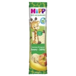 HiPP Batonik Owocowy Banany-Jabłka BIO, po 1. roku, 23 g
