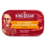 King Oscar Pasta z kawioru i delikatnej wątróbki dorsza z chili 100g