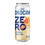 Okocim 0% Pomarańcza Grejpfrut puszka 500 ml