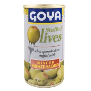 Goya Oliwki nadziewane wędzonym łososiem 350 g