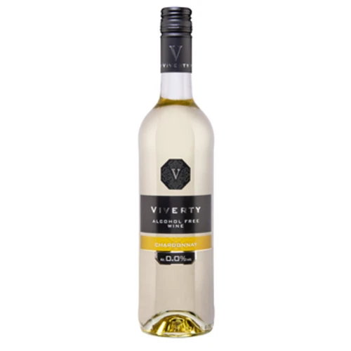 Viverty Chardonnay Bezalkoholowe Białe Półwytrawne750ml (promocja) d8cccd68b62951d5d7c28b035cb5f252