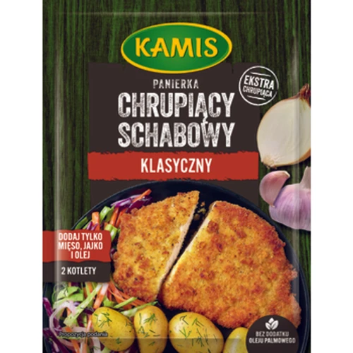 Kamis Panierka Chrupiący Schabowy klasyczny 70G (promocja) 62cb4cd800d97c866ec79e7d1cb9d1cf