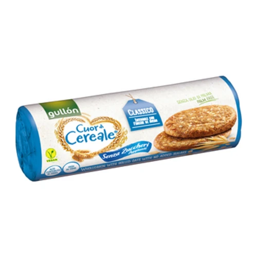 Gullon pełnoziarniste ciastka ze zbożami 280 g, bez dodatku cukrów. Zawierają substancję słodzącą (promocja) a57a273d8fb6dc8879f5bf3f641e9afe