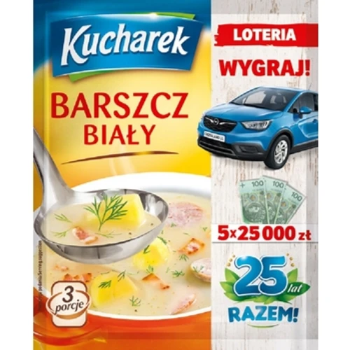 Barszcz biały 40 g Kucharek (promocja) 72ca432a5d4cd2b96408a2638bece083