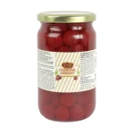 Il Conte Czereśnie koktajlowe czerwone drylowane bez ogonków w syropie 750g (promocja)