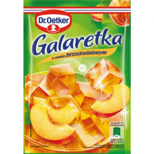 Dr. Oetker Galaretka o smaku brzoskwiniowym 72 g (promocja) cfda087d27ed2e2d0a4b24aeecadebec