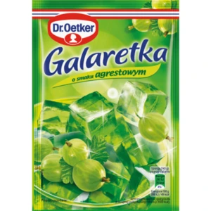 Dr. Oetker Galaretka o smaku agrestowym 72 g (promocja)