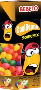 BEBETO COOL BEANS SOUR MIX 30g (promocja)