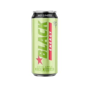 Black Energy Cool Apple No Limits zero sugar added 500ml (promocja)