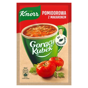 Knorr Gorący Kubek Pomidorowa z makaronem 19g (promocja)