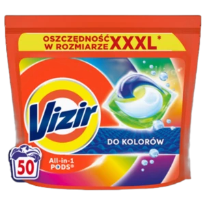 Vizir Kapsułki do prania All in1 PODS Color 50 szt. (50 x 18.2 g) (promocja)