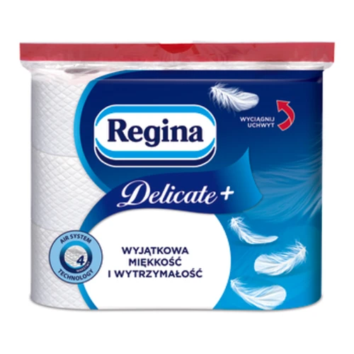 Papier toaletowy Regina Delicate+ 9 rolek (promocja) 7c4a94ff0156e3cac640dc339c2d5683