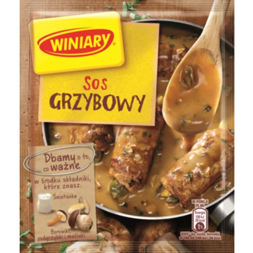 WINIARY Sos grzybowy 28g (promocja) be5981d6182de254b0af63e927476ab0