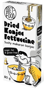 Makaron Shirataki Konjac Fettucine suchy  80g (promocja)
