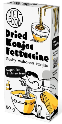 Makaron Shirataki Konjac Fettucine suchy  80g (promocja) ec4bd6fb96fbb91d9fcd0c6b04f264f2