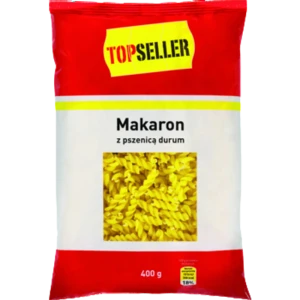 Makaron Świderki Fussli z Pszenicą Durum Bezjajeczny - TOPSELLER 400g (promocja)