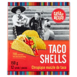 Casa De Mexico taco shells 150g (promocja)