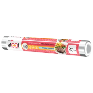 viGO! Folia aluminiowa 30m, rolka (promocja)
