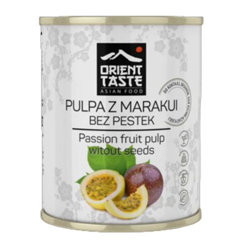 Pulpa z marakui bez pestek 860g Orient Taste (promocja) eb68103f063eb2a0882d08306c4ca2d3