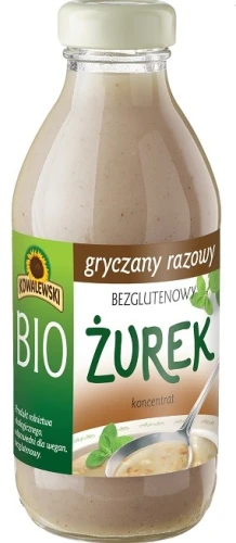 Żurek gryczany razowy koncentrat BEZGL BIO 320 ml (promocja) 49ec4fd0548efc3529553e8a8bb0e82c